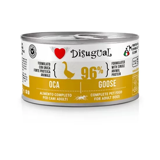 DISUGUAL MonoProtein konservi suņiem ar zoss gaļu 150g